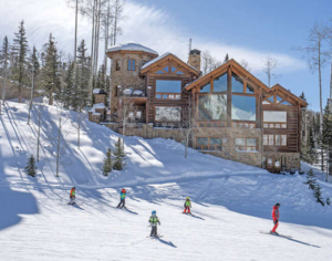 Telluride, Colorado ski resort in winter Telluride, Colorado ski resort in winter