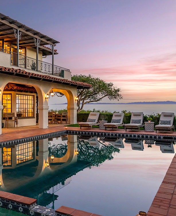 luxury vacation rental with a pool and ocean view luxury vacation rental with a pool and ocean view